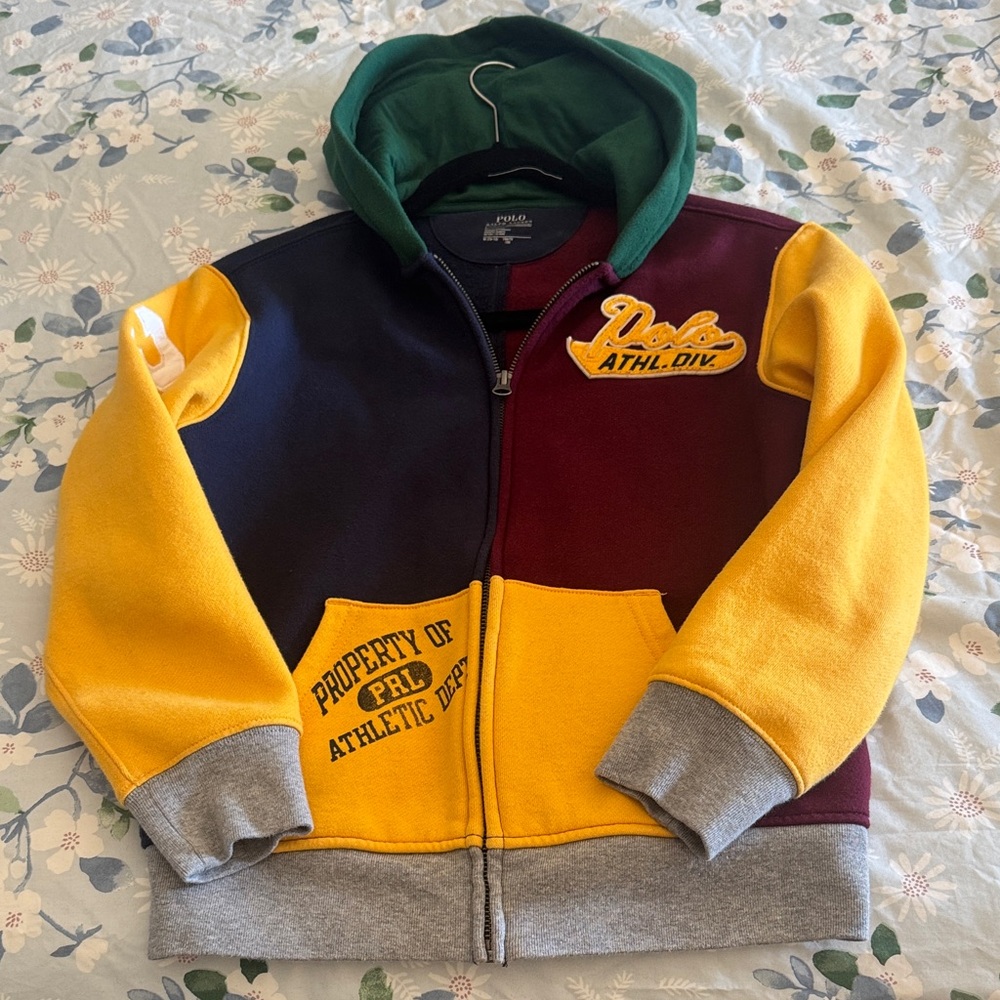 Polo by Ralph Lauren Colorblock Kids Hoodie Jacket